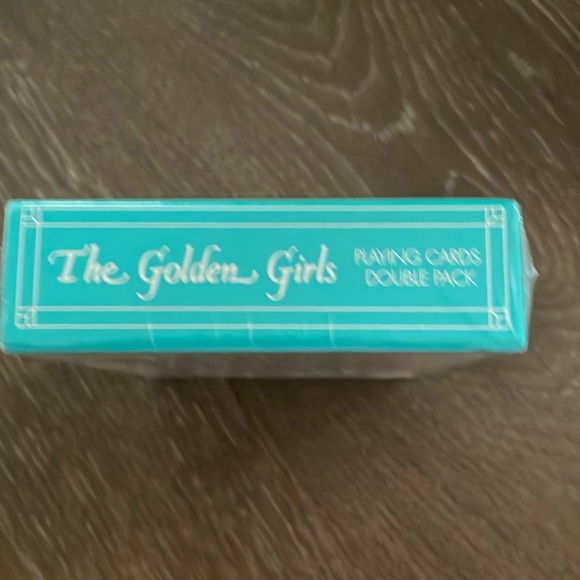 Golden Girls Playing Cards Double Pack Set Game Booklet Never opened Sealed - Picture 3 of 8